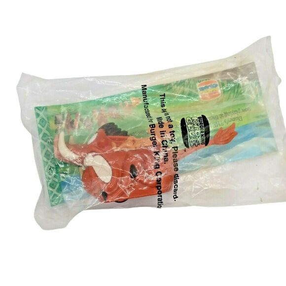 Disney Lion King Timon Pumbaa 1994 Burger King Kids Club Toy Vintage Collectible - Picture 4 of 11